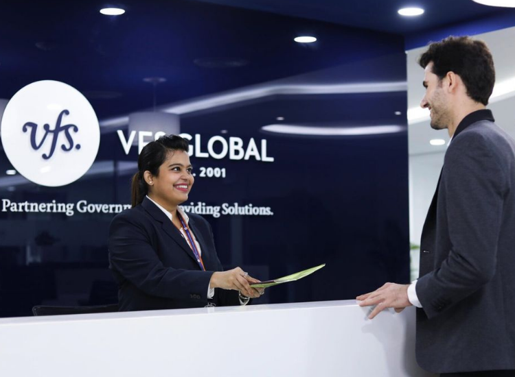 Hình ảnh trung tâm tiếp nhận hồ sơ Visa du lịch Pháp 2026 theo quy trình chuẩn Schengen